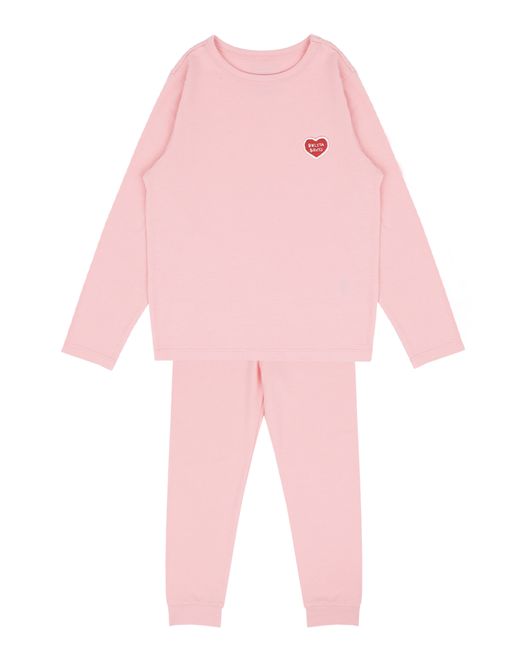 Pink BB Heart Patch Homewear